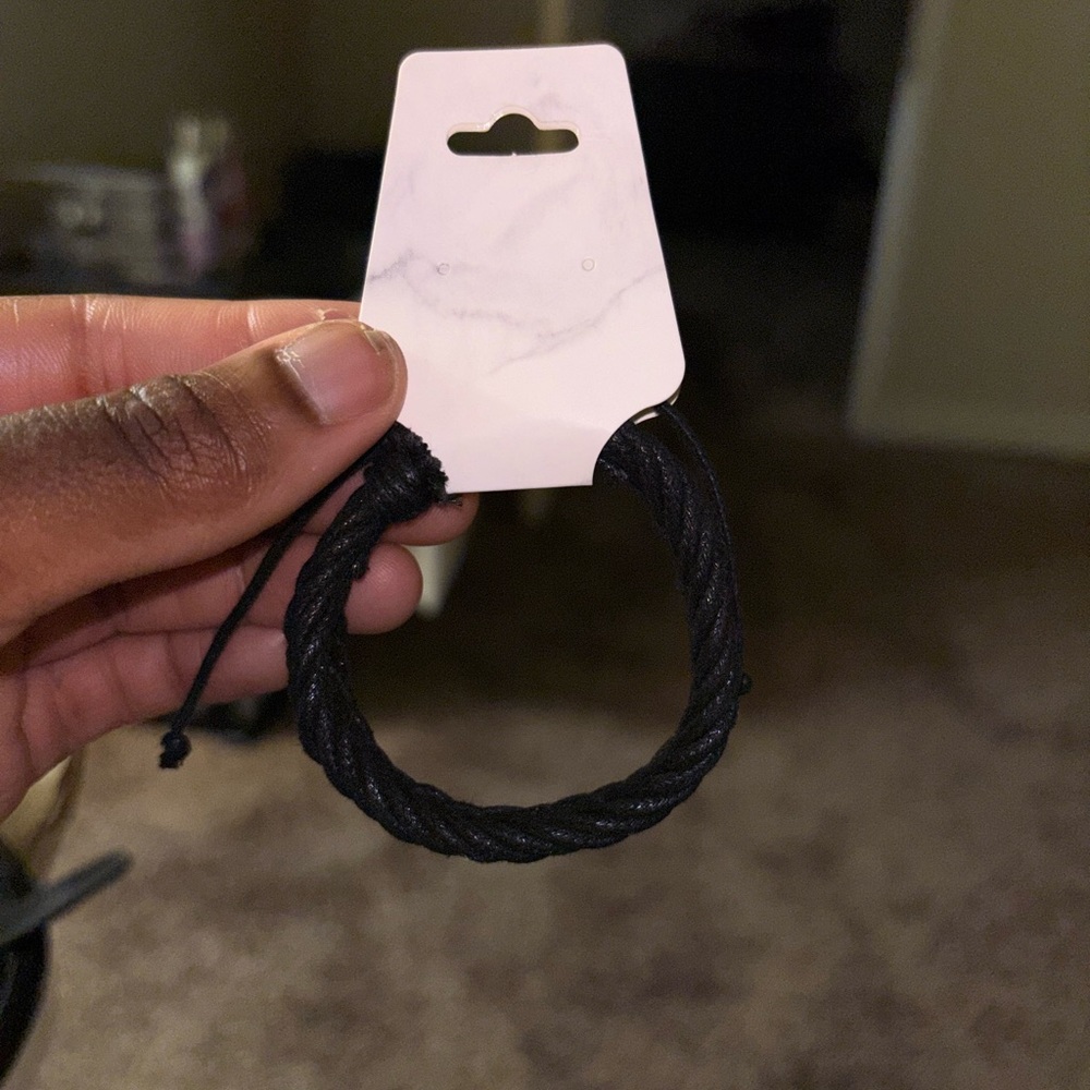 Black Braided Bracelet